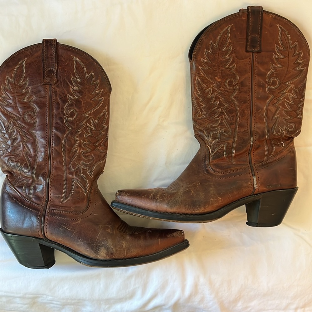 Women’s Laredo Brown Western Cowboy Boots size 8